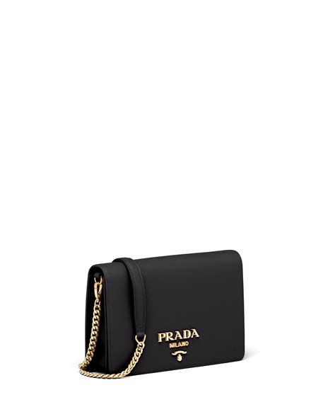 prada saffiano leather mini bag black|Prada galleria mini bag.